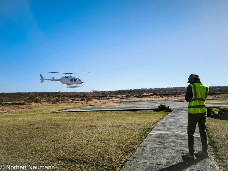 Simbabwe, Rundflug über die Victoriafälle