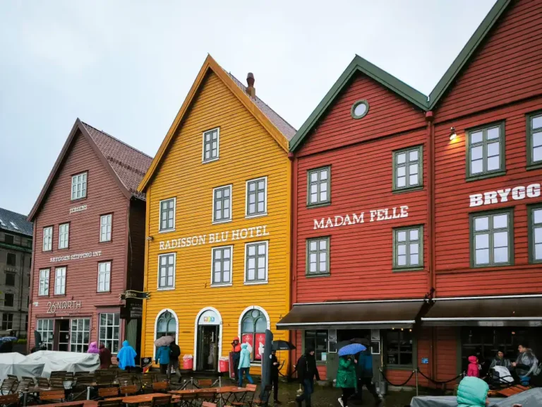 Norwegen, Bergen, Bryggen