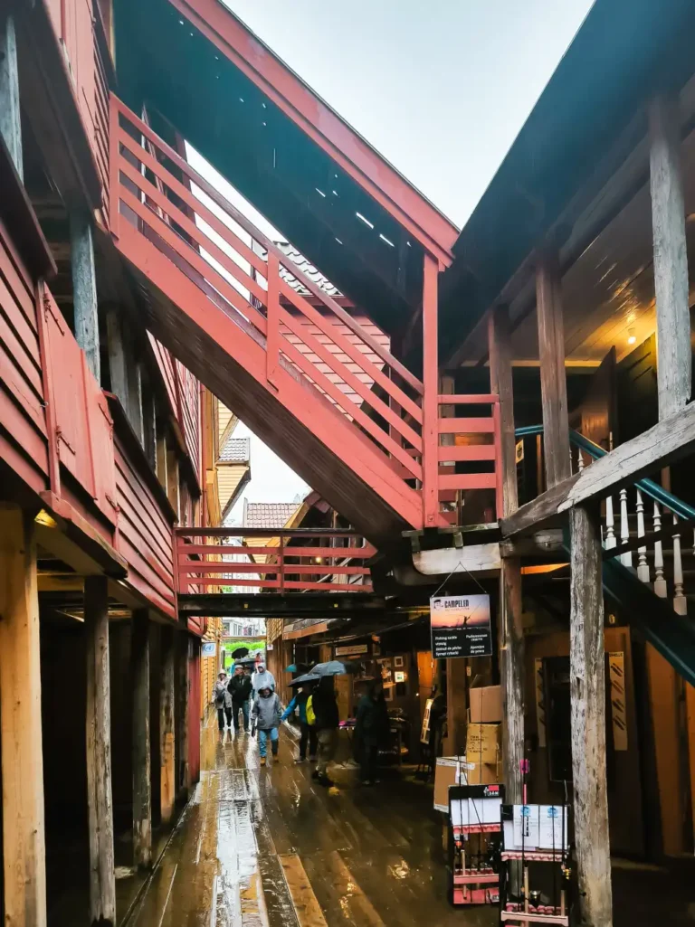 Norwegen, Bergen, Bryggen