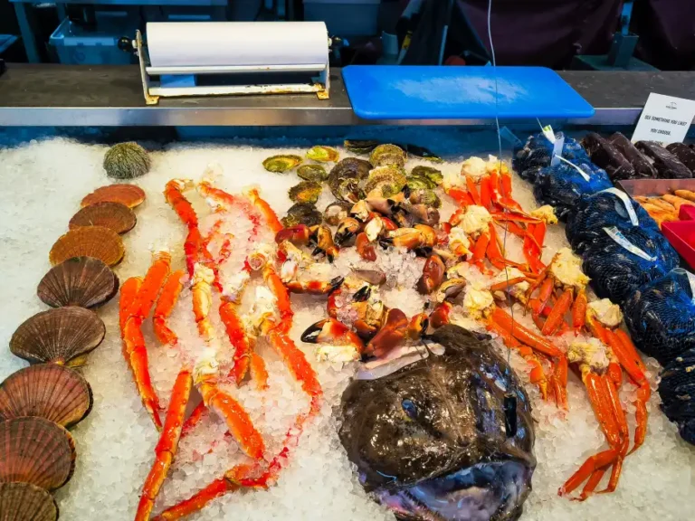 Norwegen, Bergen, Fischmarkt