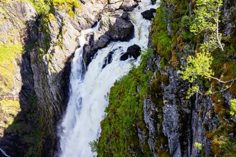 Norwegen, Eidfjord, Vøringsfossen