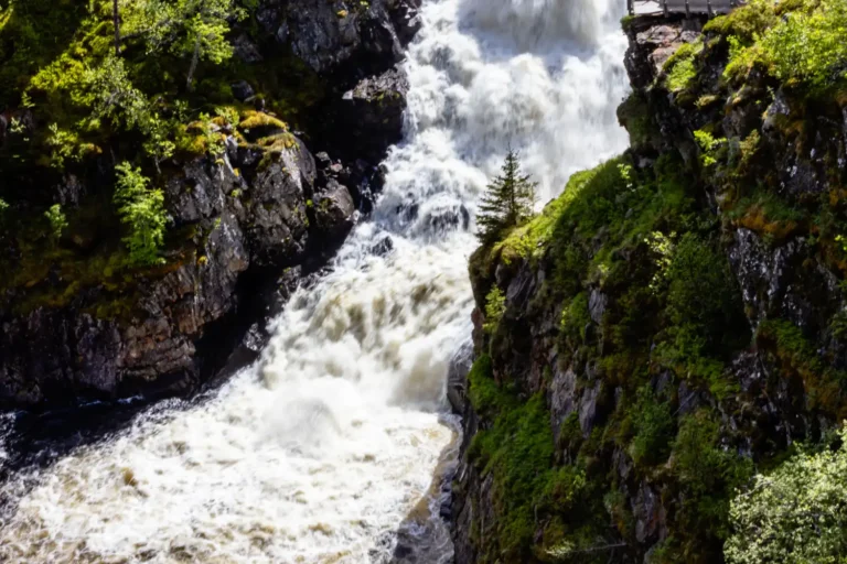 Norwegen, Eidfjord, Vøringsfossen